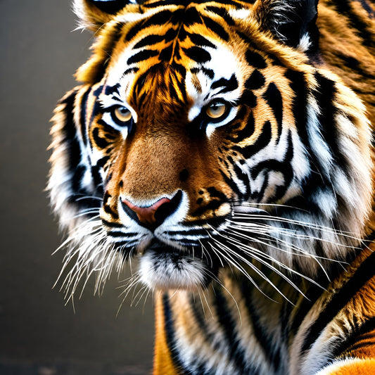4k AI generated image of a tiger